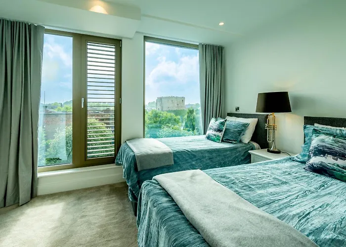 Lägenhet River & Castle At Ryedale House